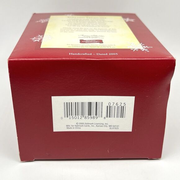 VTG Hallmark Keepsake Ornament Toyland Treasures 2005 Wind-Up Christmas *READ* - Picture 10 of 11